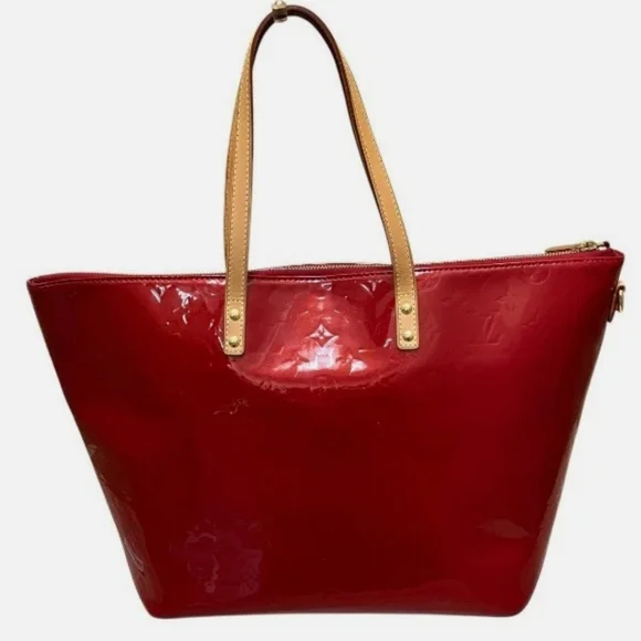 Louis Vuitton Monogram Vernis Bellevue PM handbag/ REHAB - Picture 2 of 9
